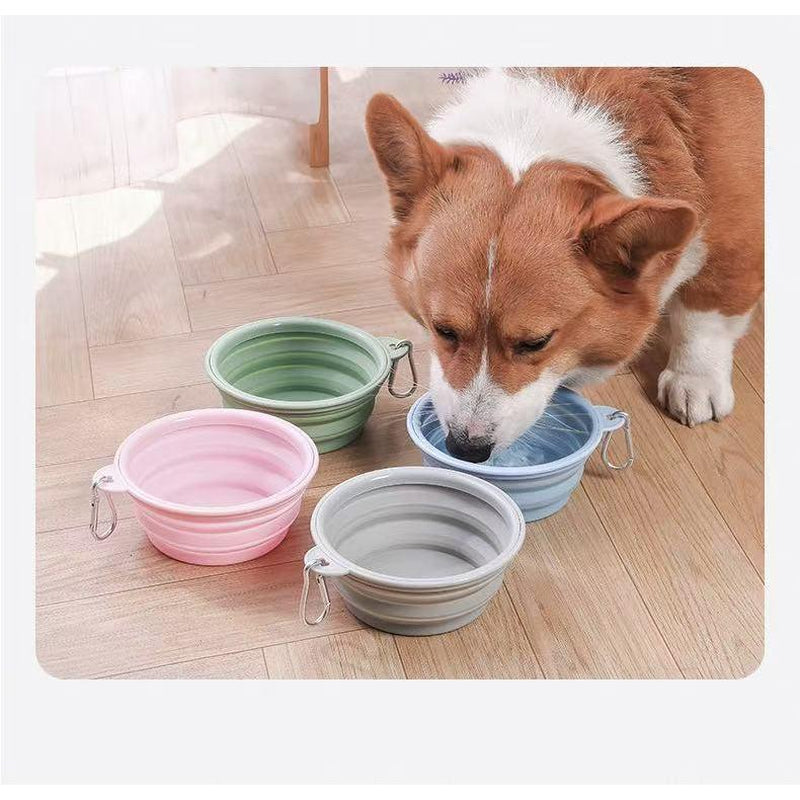 Pet Drinking Folding Bowl