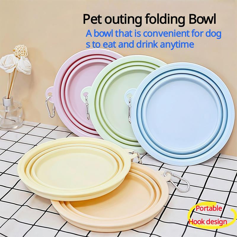 Pet Drinking Folding Bowl