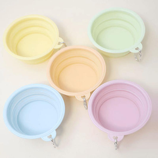 Pet Drinking Folding Bowl